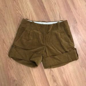 Corduroy shorts